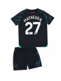 Manchester City Matheus Nunes #27 Replika Tredje Kläder Barn 2023-24 Kortärmad (+ byxor)
